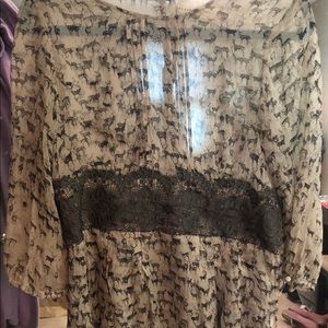 4 Love and Liberty Sheer Tunic